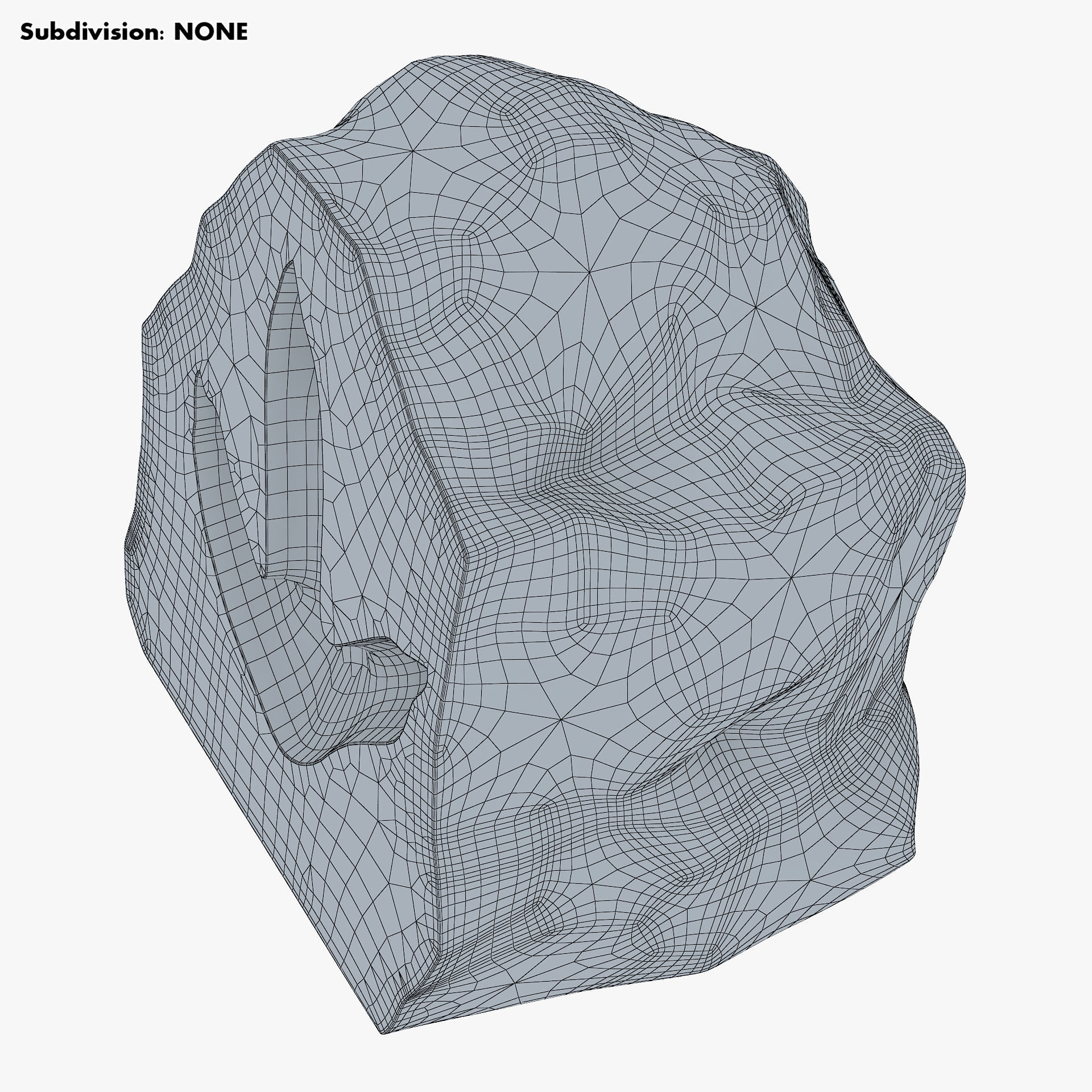 Petrified Imprint 3D model_10