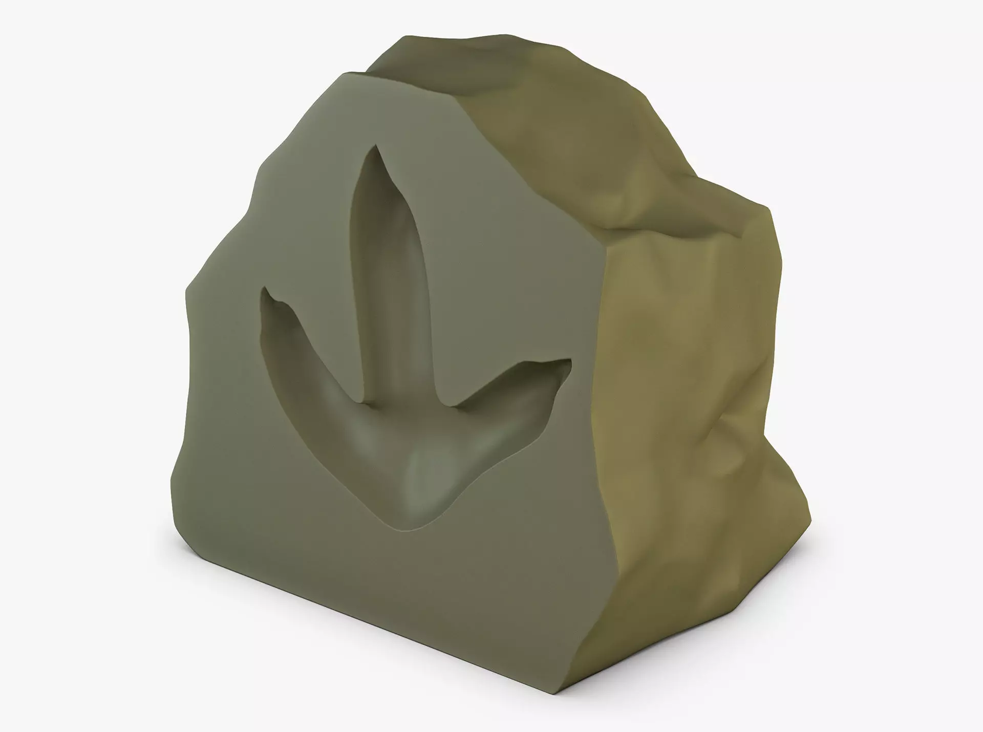 Petrified Imprint 3D model_0