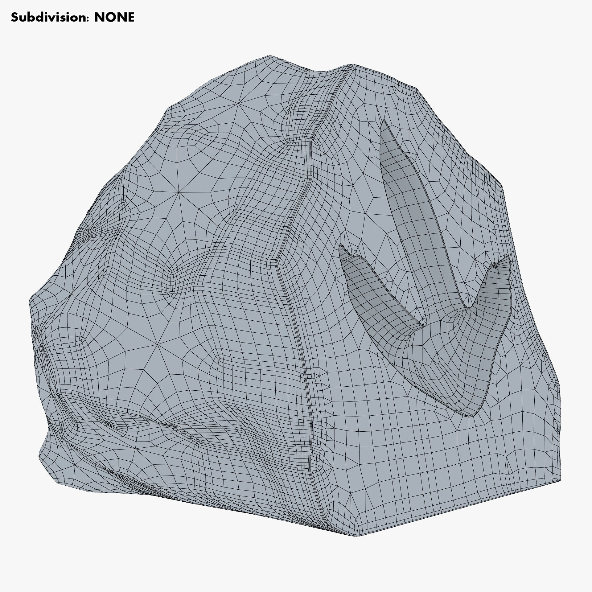 Petrified Imprint 3D model_9