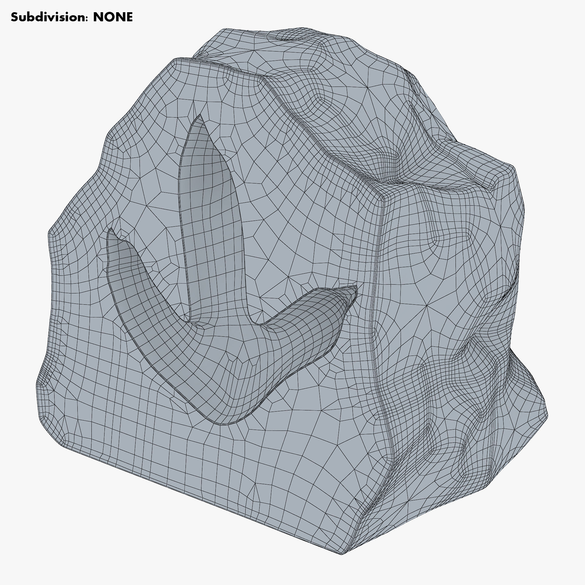 Petrified Imprint 3D model_7
