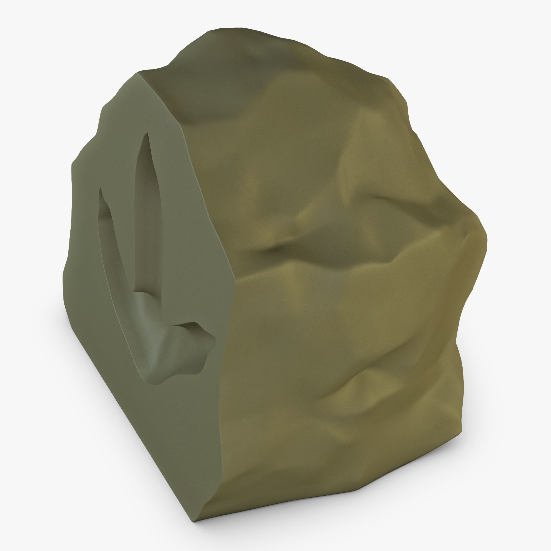 Petrified Imprint 3D model_3