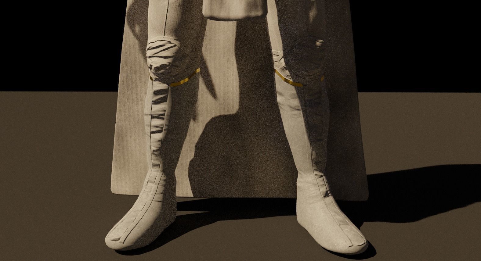 Moon Knight low poly Low-poly 3D model_3