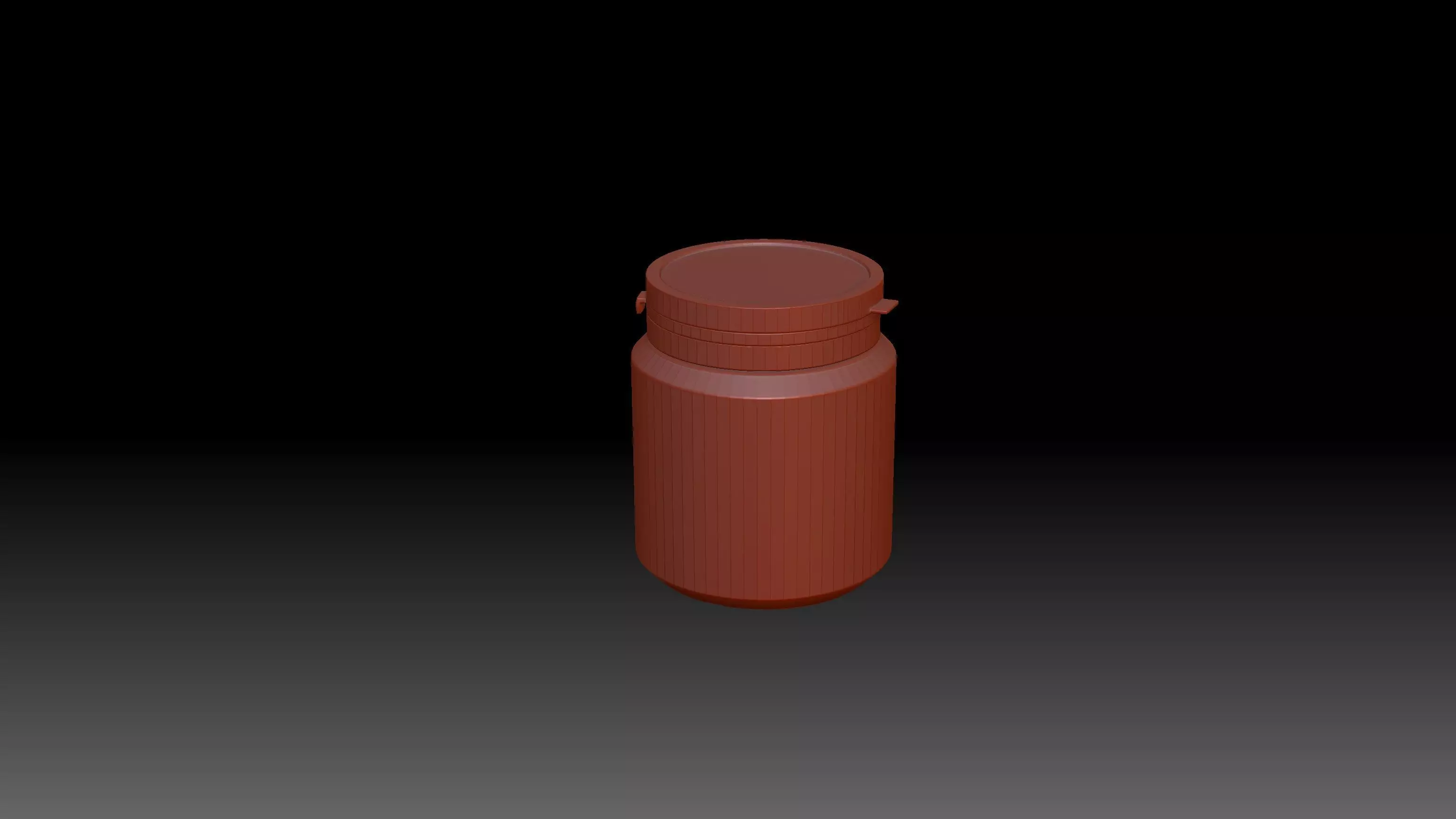 Pill box Free 3D model