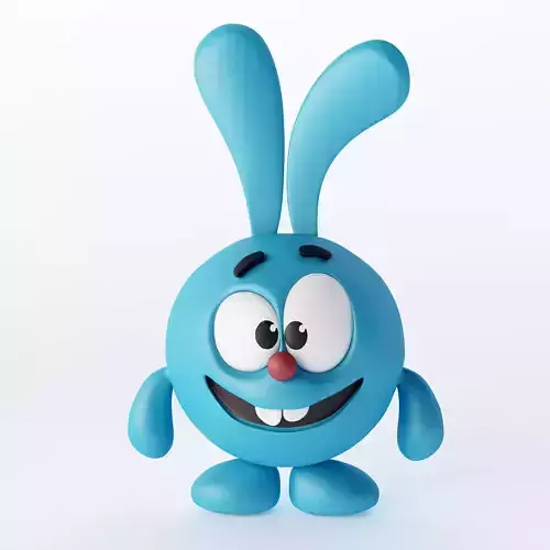 Toy rabbit-like character in Kikoriki - Krash