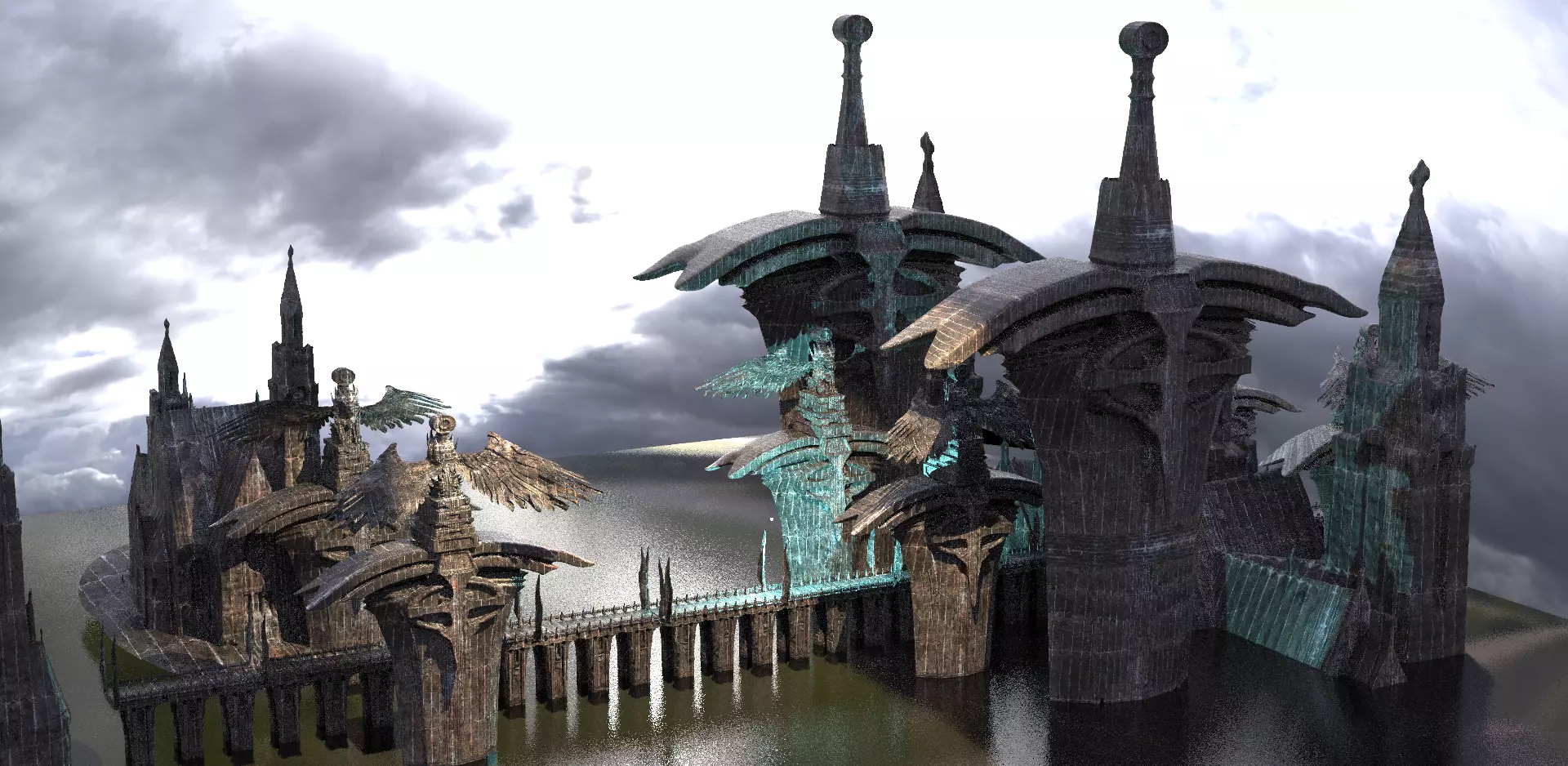 Vlad Fallen Swords Castle 1  3D model_0