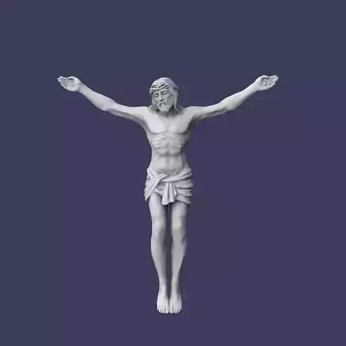 Jesus 3D Model crucifixion of