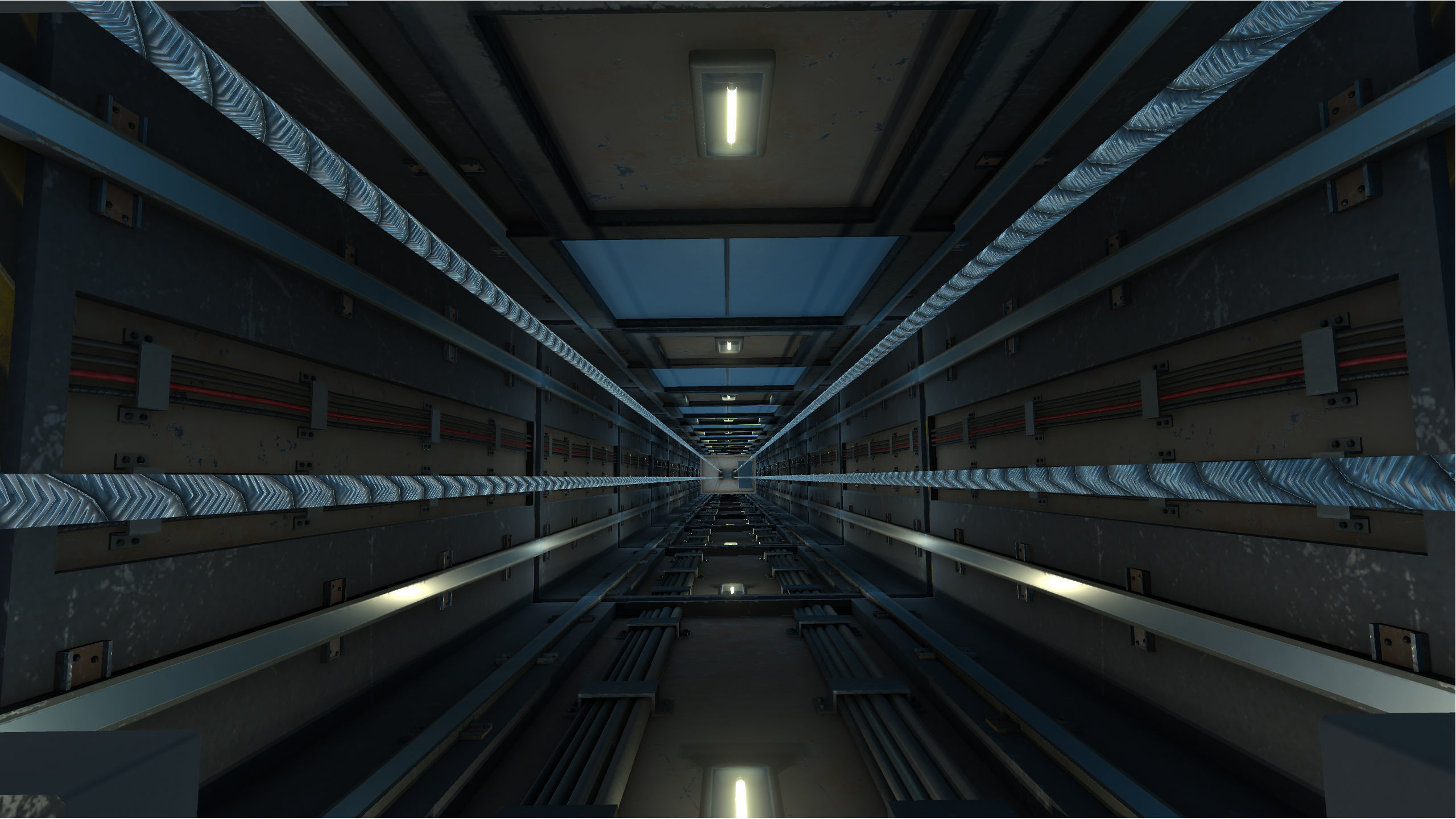 Big Building Pack with interiors Low-poly 3D model_12