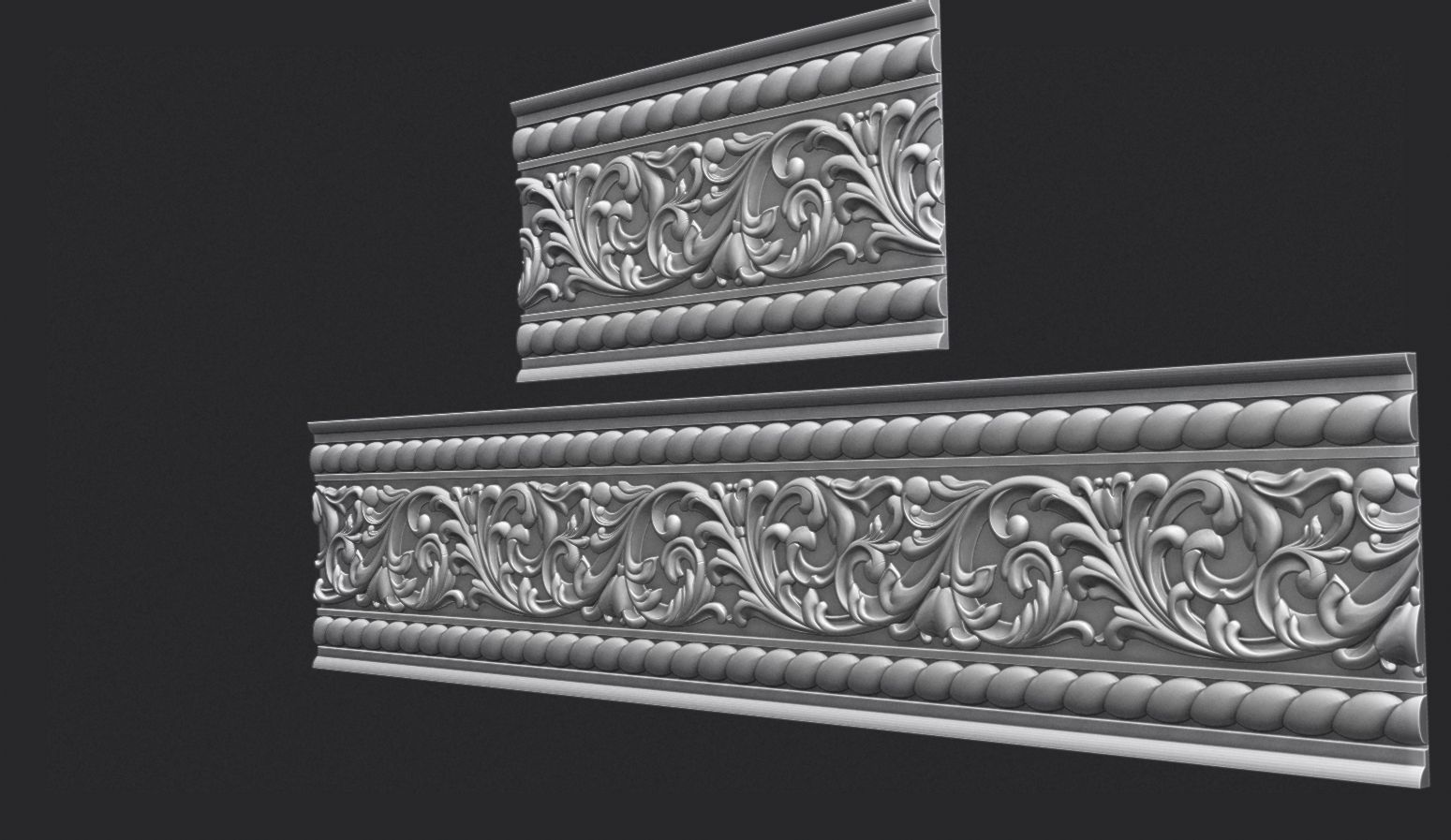Islamic Tomb Patterned Panel Model for CNC Carving 3D print model_2