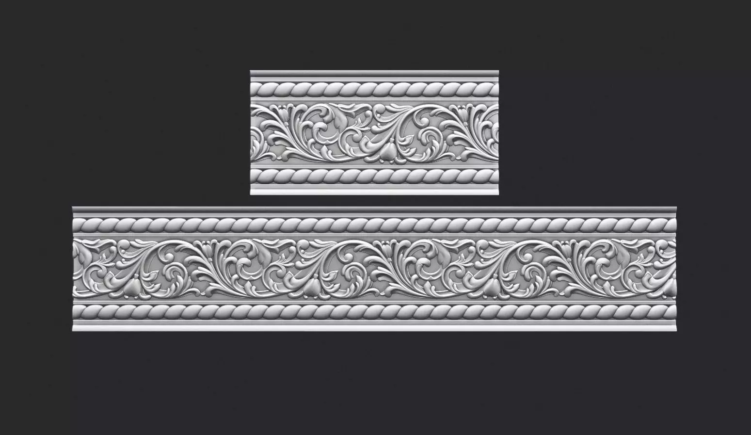Islamic Tomb Patterned Panel Model for CNC Carving 3D print model_0