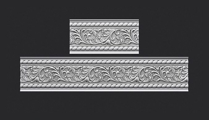 Islamic Tomb Patterned Panel Model for CNC Carving 3D print model