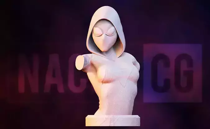 Fan Art Spider Gwen - 2 in 1 - Bust