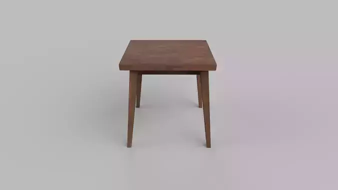 stool table with legs and wooden top