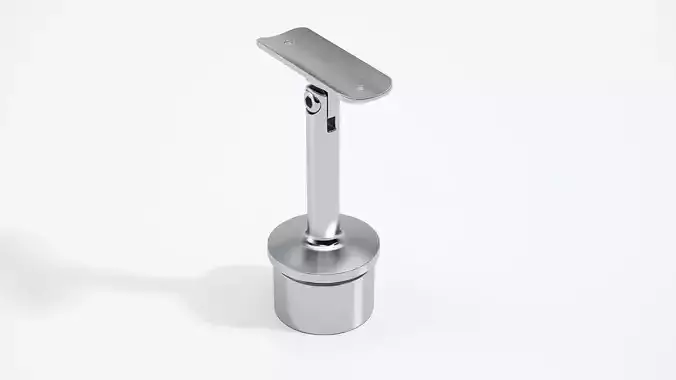 steel handrail components Free 3D model