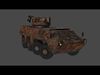BTR 4 APC 4 UKR Low-poly 3D model_1
