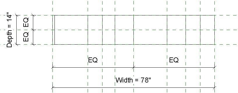Console Table Revit Family 3D model_3