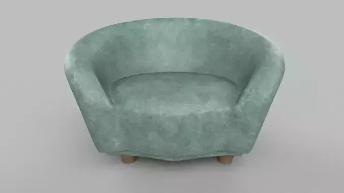 sofa realistic chair