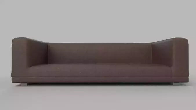 sofa realistic leather