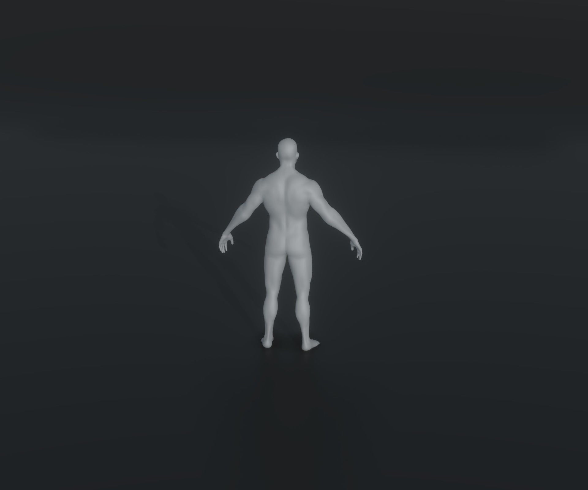 Male Female Body Base Mesh Animated Rigged 20k Poly Collection _49