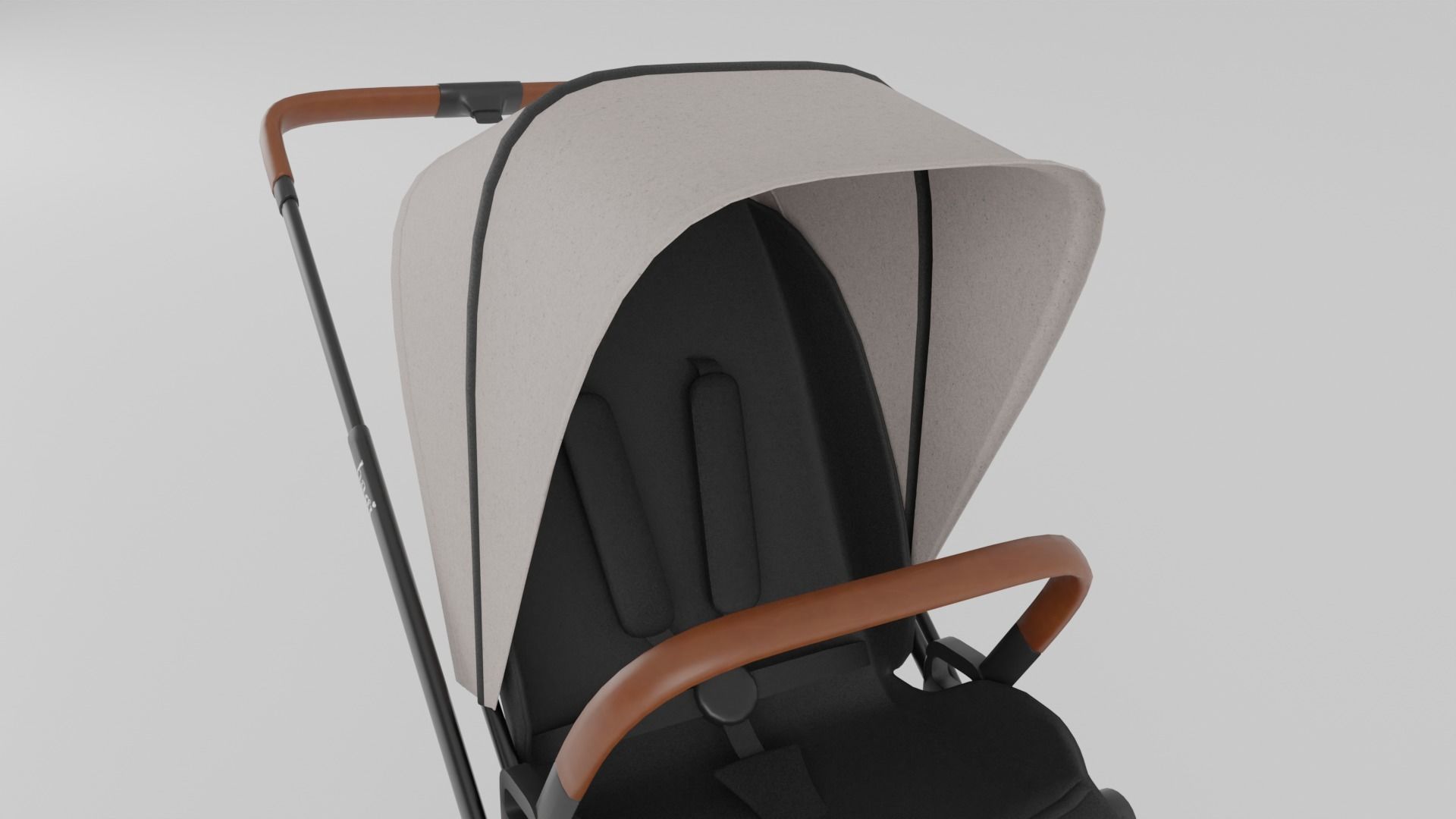 Bagi Neo Stroller for Babies Collection 2 Colours S Low-poly 3D model_10