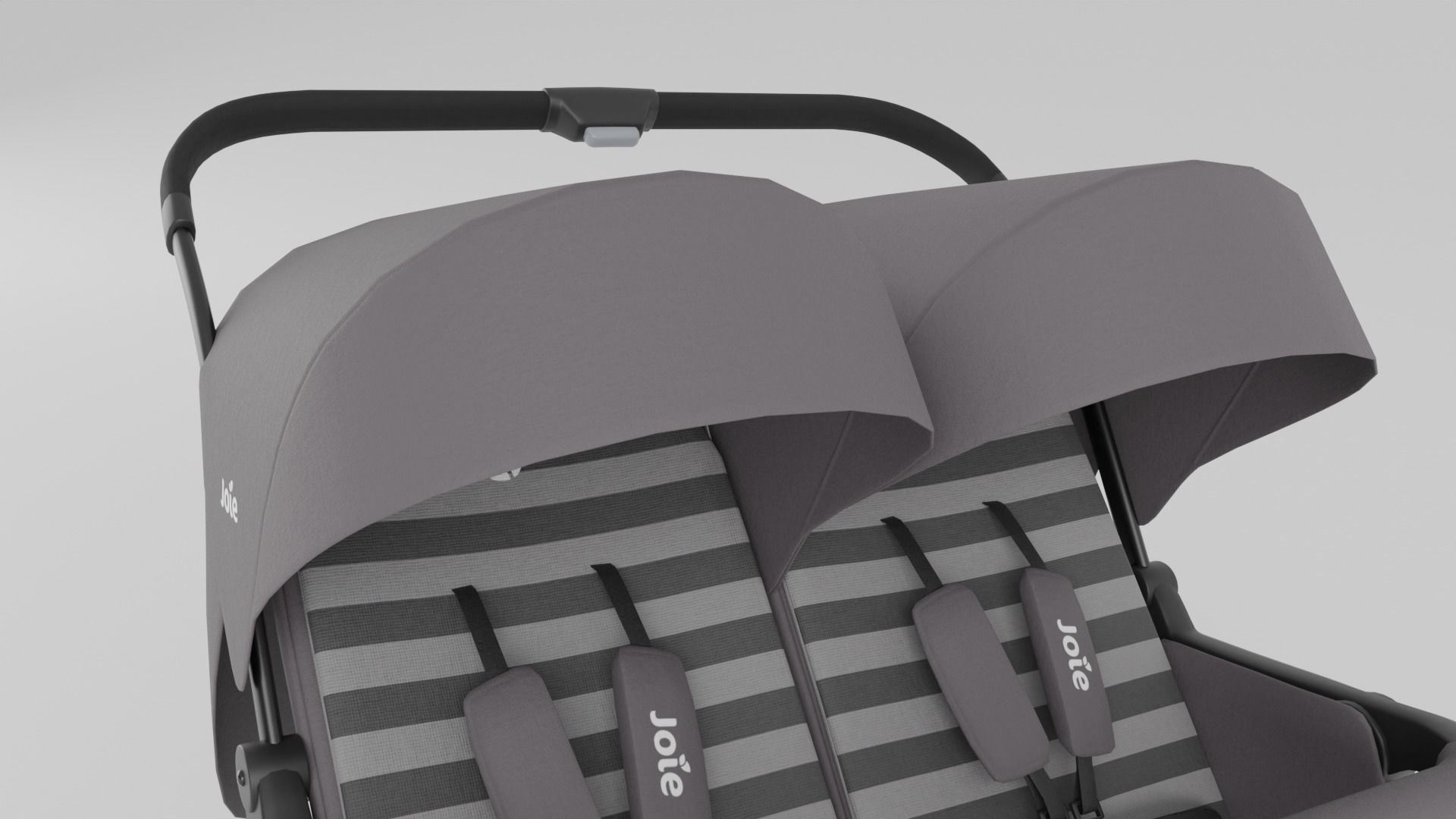 Joie Aire Twin Double Stroller for Babies Collection 2 Colours S Low-poly 3D model_6