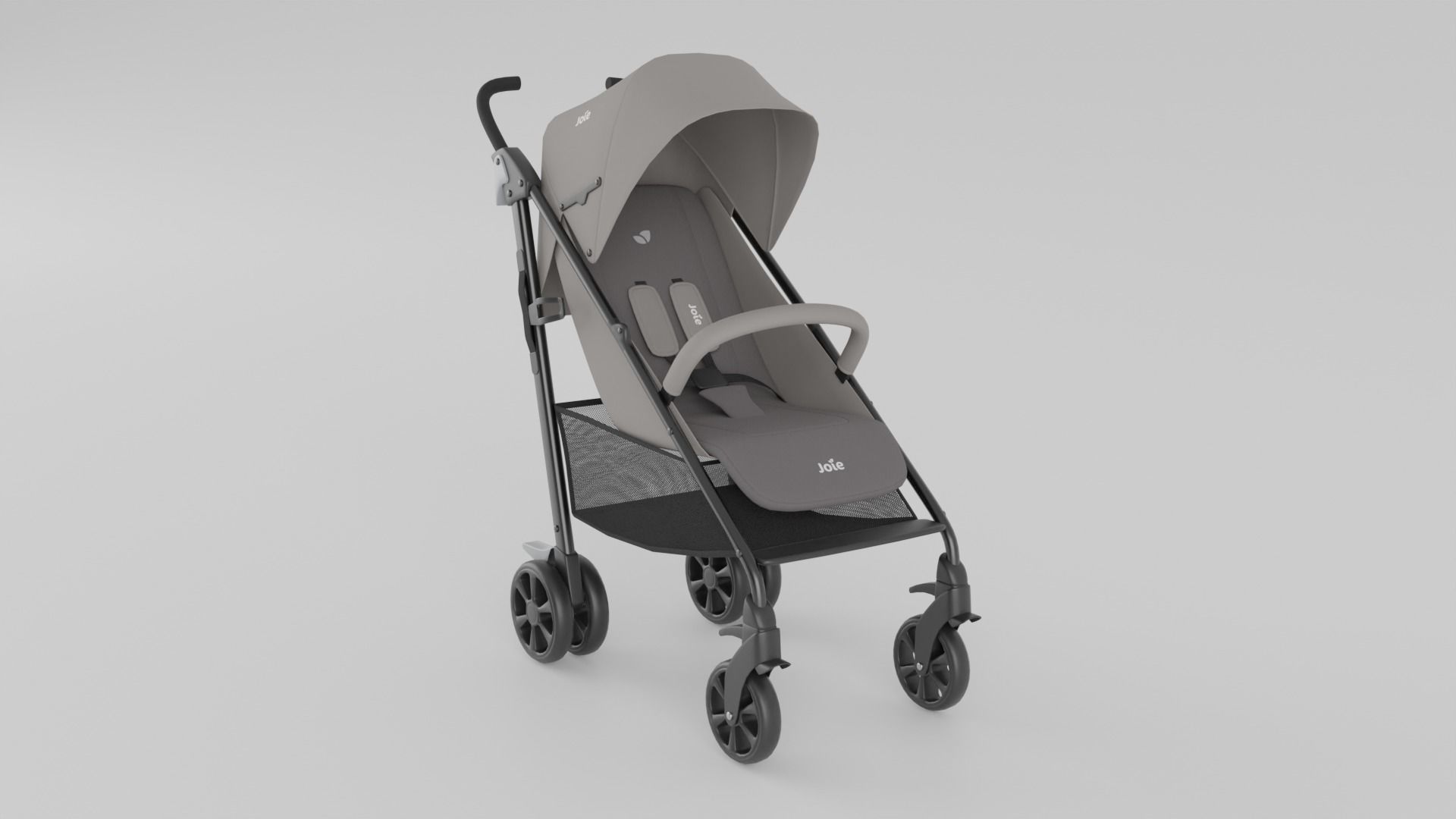 Joie Brisk Stroller LX for Babies Collection 3 Colours S Low-poly 3D model_3