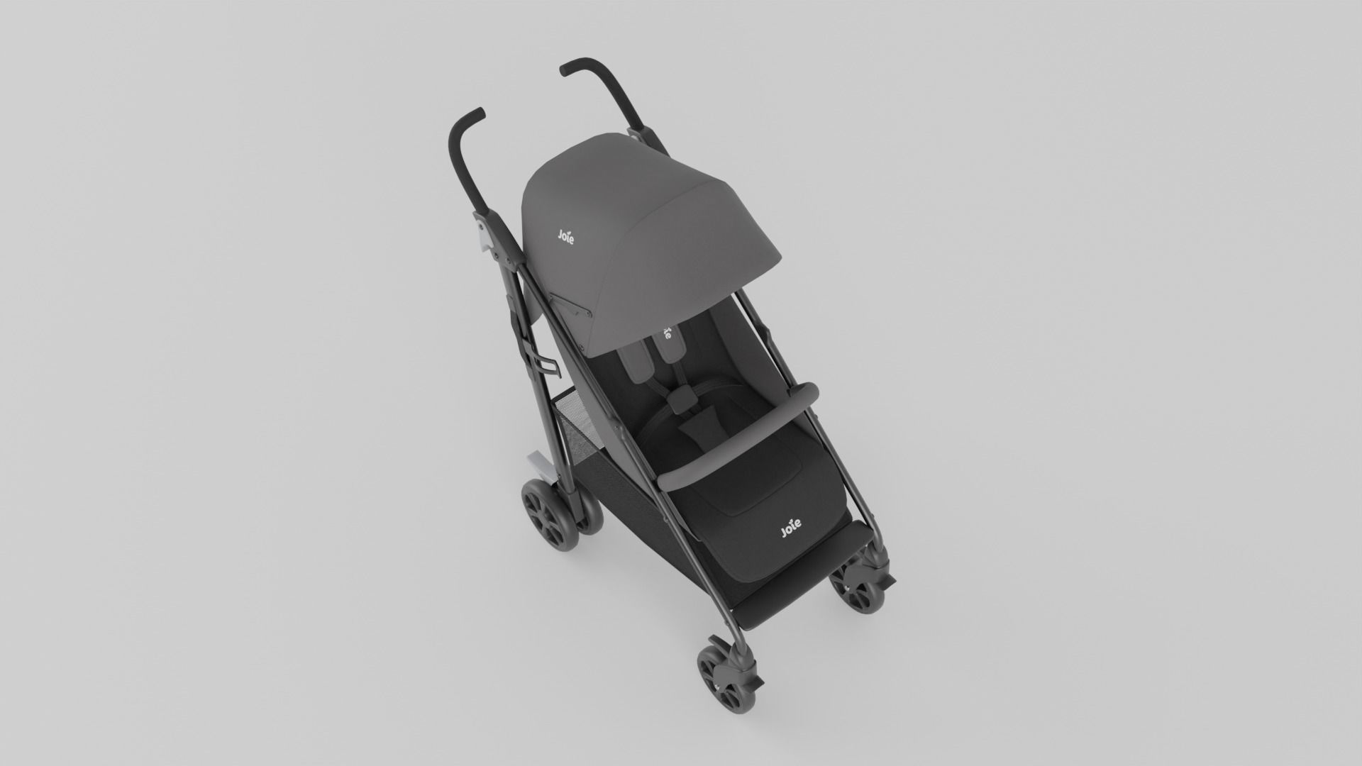 Joie Brisk Stroller LX for Babies Collection 3 Colours S Low-poly 3D model_9