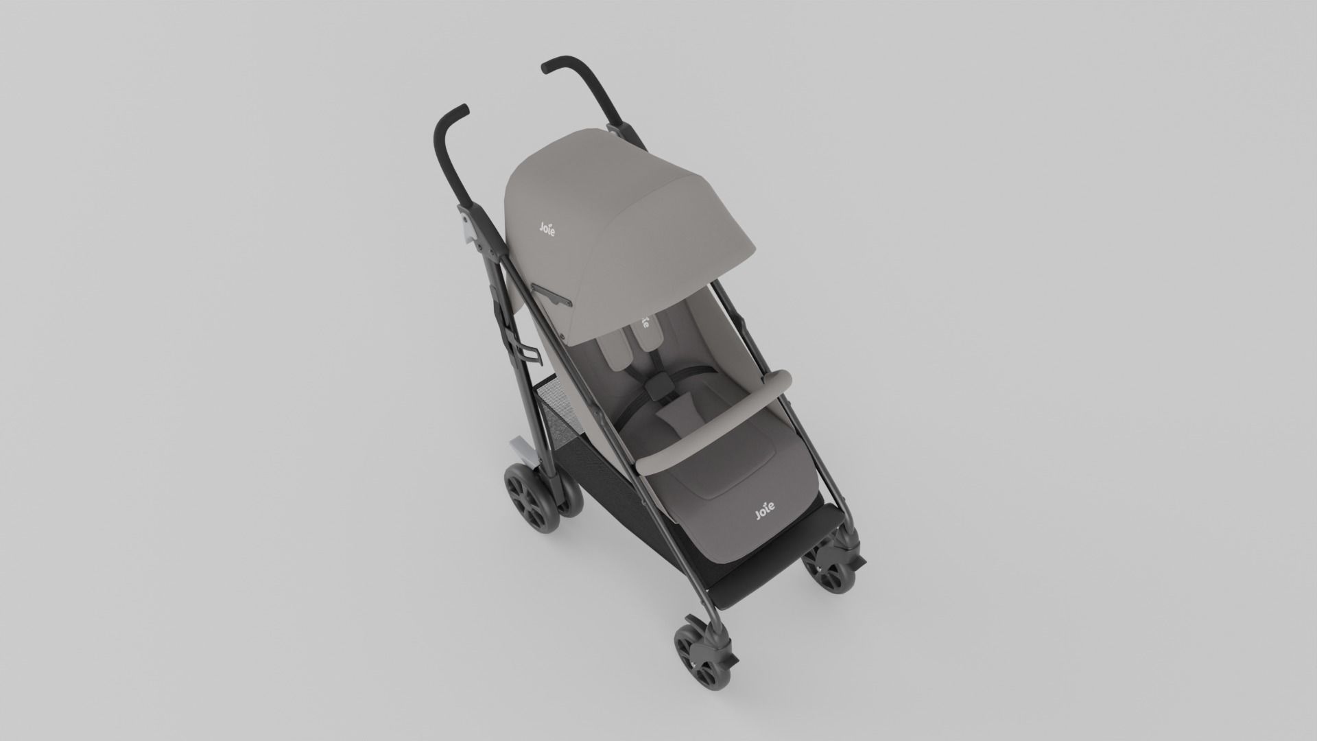 Joie Brisk Stroller LX for Babies Collection 3 Colours S Low-poly 3D model_5