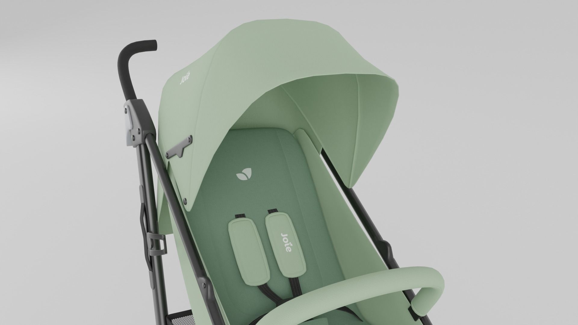 Joie Brisk Stroller LX for Babies Collection 3 Colours S Low-poly 3D model_14