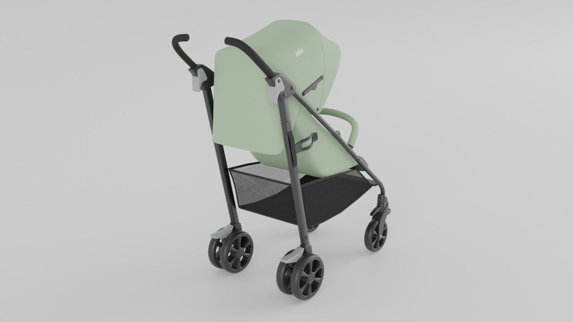 Joie Brisk Stroller LX for Babies Collection 3 Colours S Low-poly 3D model_12
