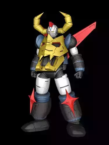 Gaiking robot with wings