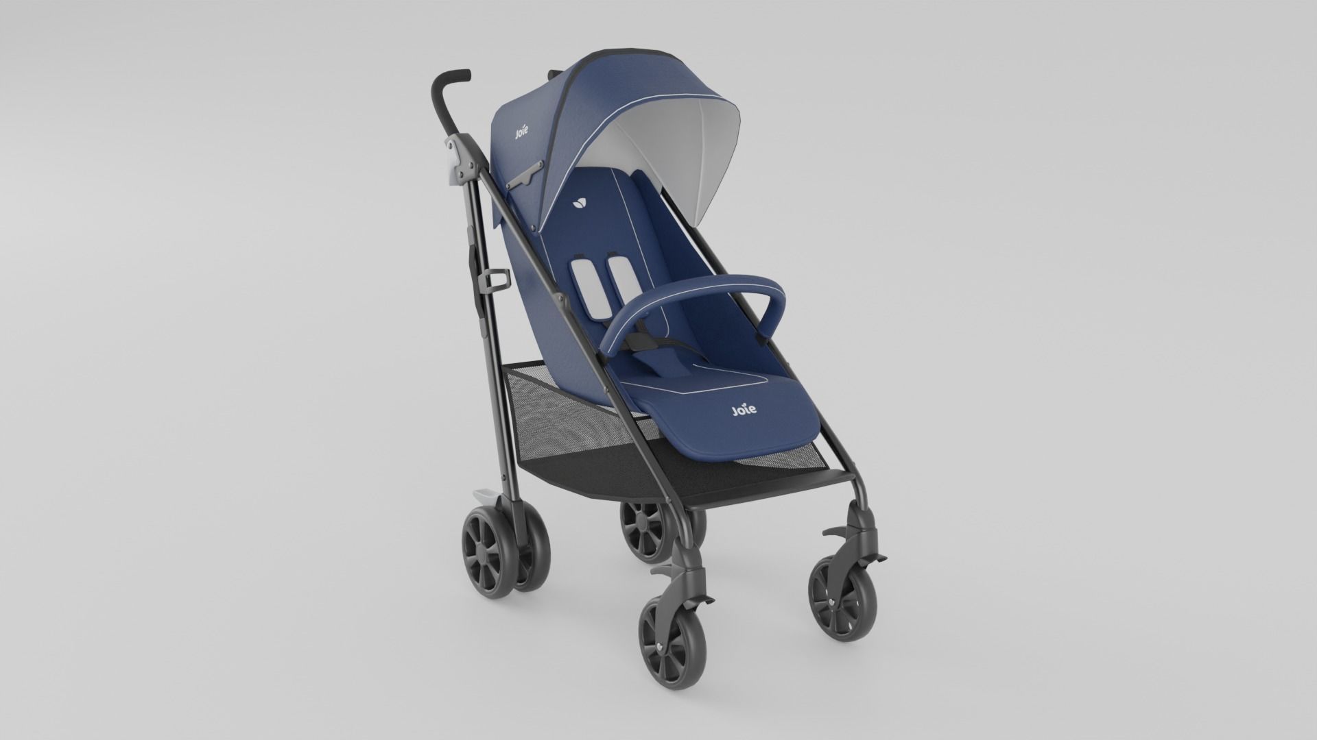Joie Brisk Stroller for Babies Collection 3 Colours S Low-poly 3D model_8