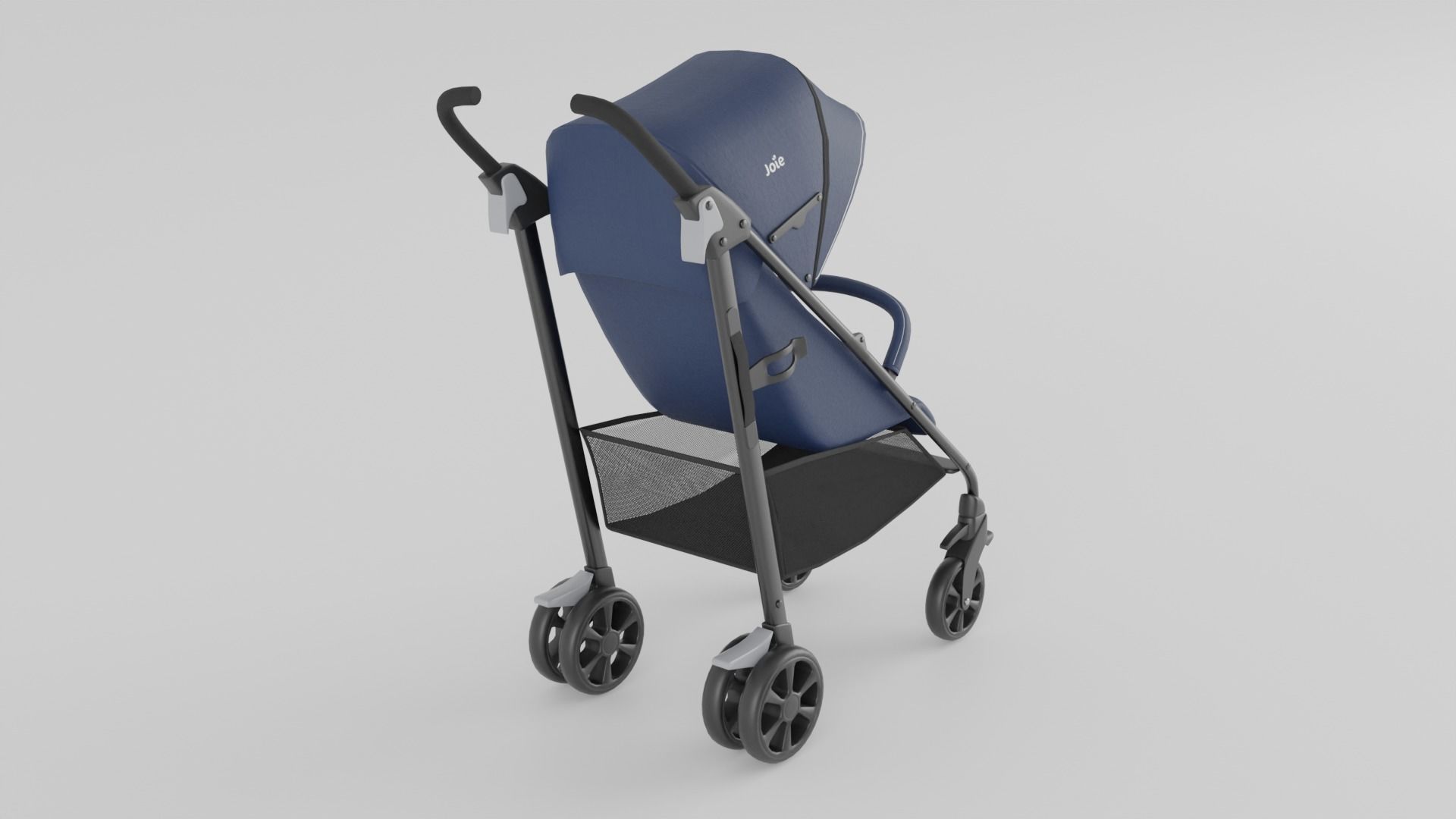 Joie Brisk Stroller for Babies Collection 3 Colours S Low-poly 3D model_9