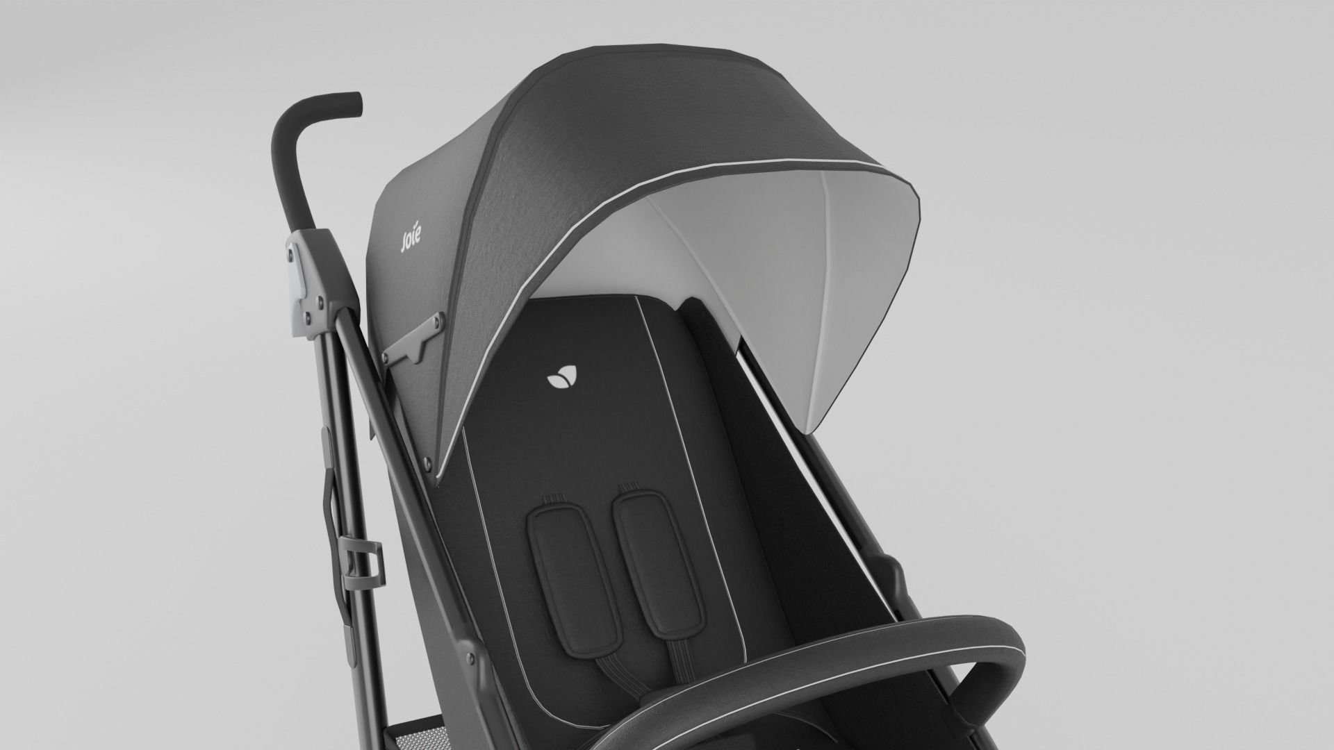 Joie Brisk Stroller for Babies Collection 3 Colours S Low-poly 3D model_15