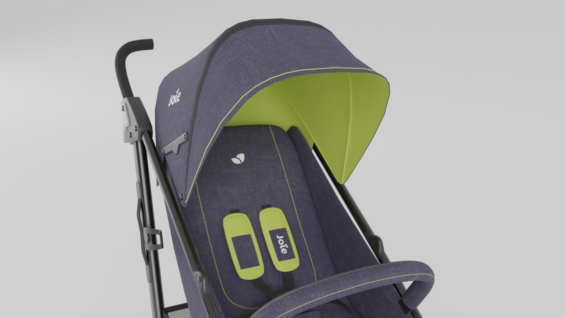 Joie Brisk Stroller for Babies Collection 3 Colours S Low-poly 3D model_6