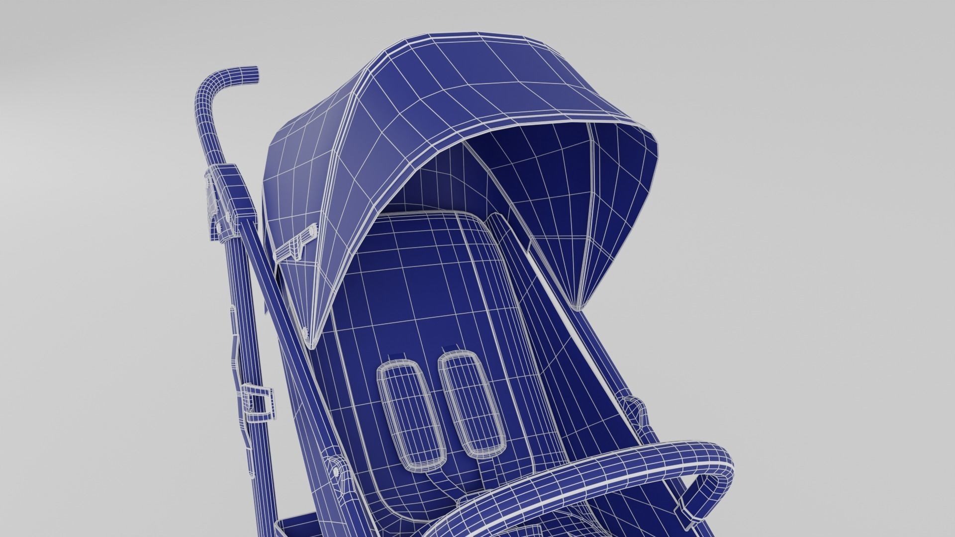 Joie Brisk Stroller for Babies Collection 3 Colours S Low-poly 3D model_19