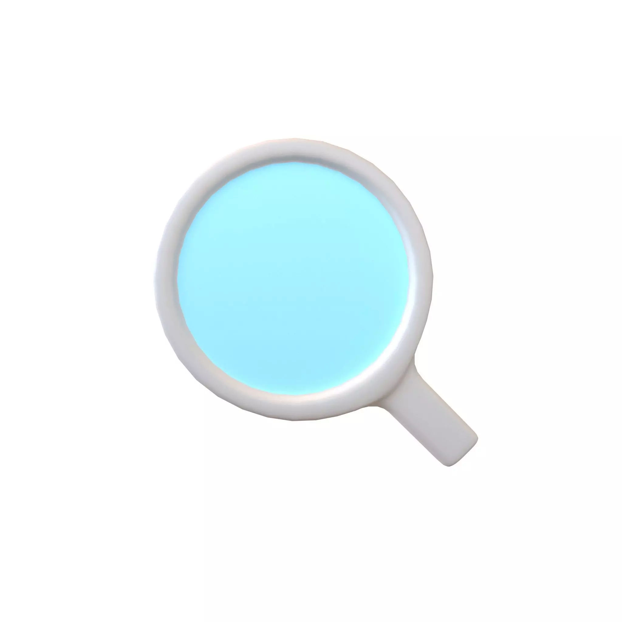 Search Icon v1 003 Low-poly 3D model_0