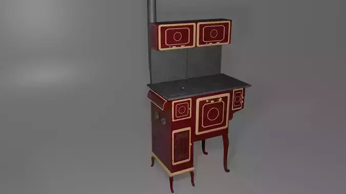 Antique Wood Burning Cook Stove 