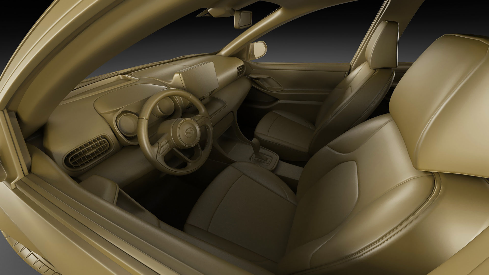 Mazda 2 hybrid 2022 3D model_25