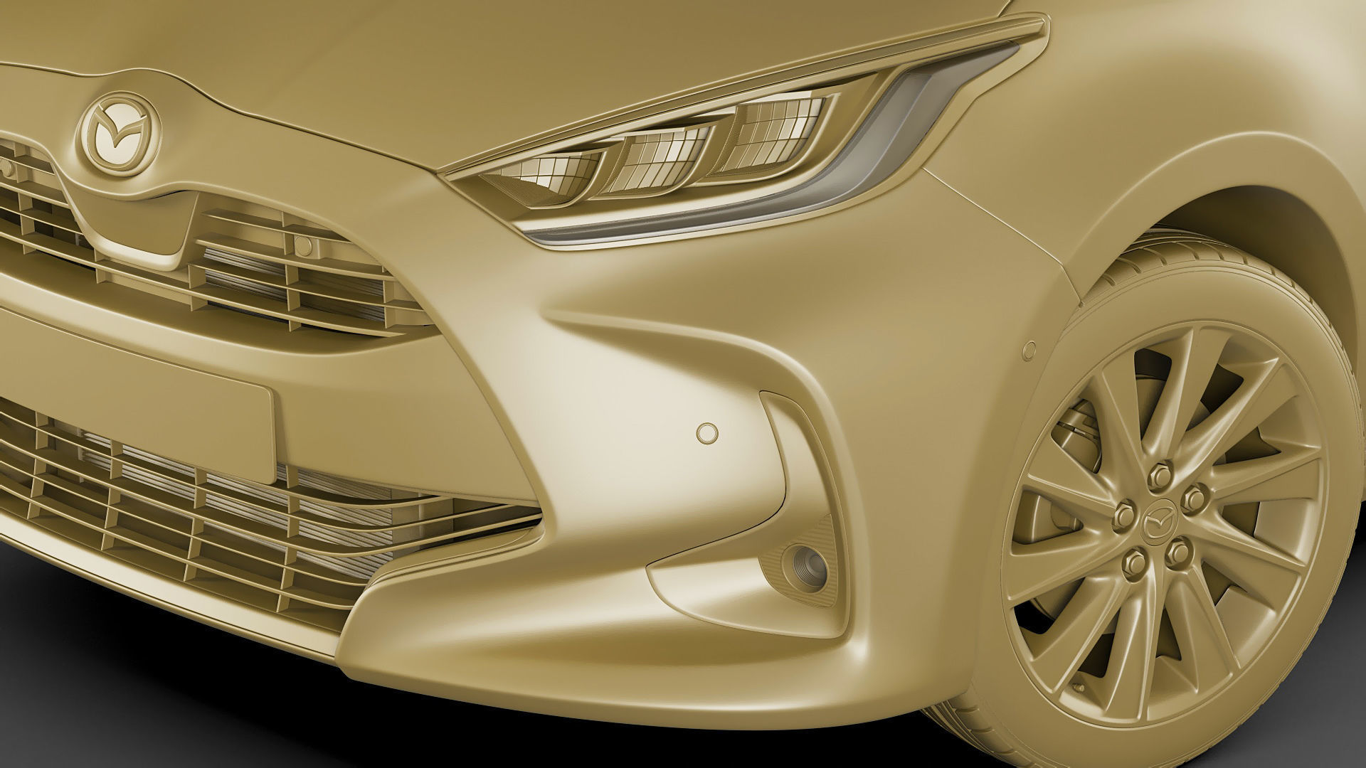 Mazda 2 hybrid 2022 3D model_23