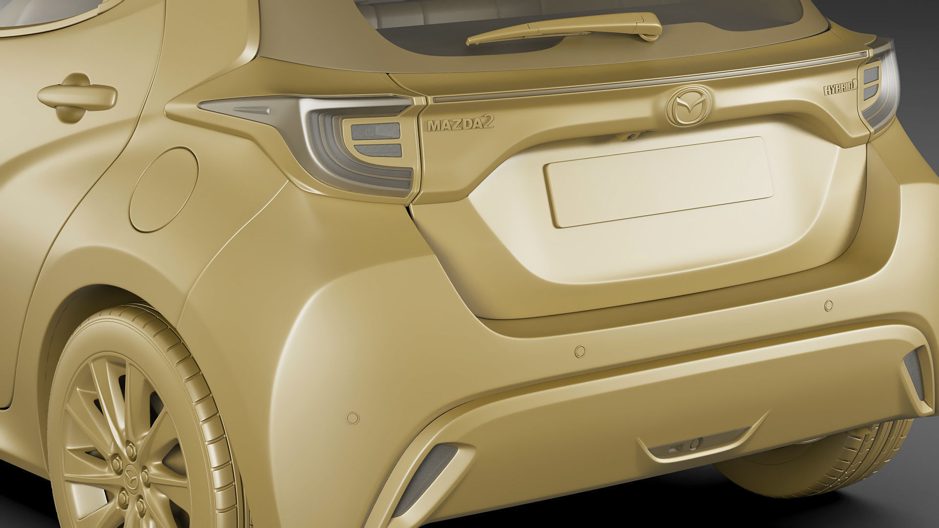 Mazda 2 hybrid 2022 3D model_24