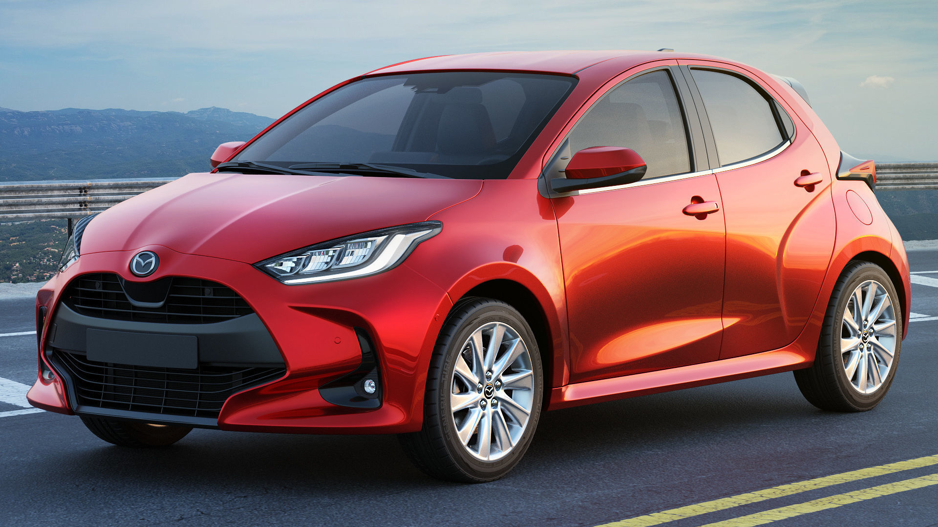 Mazda 2 hybrid 2022 3D model_19