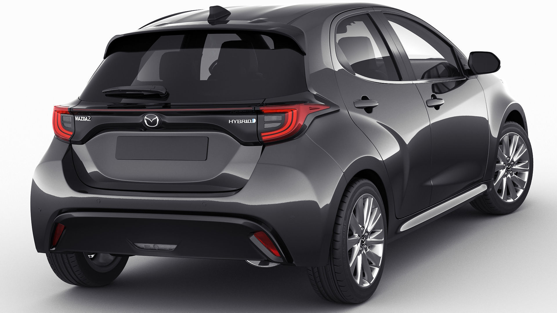 Mazda 2 hybrid 2022 3D model_2