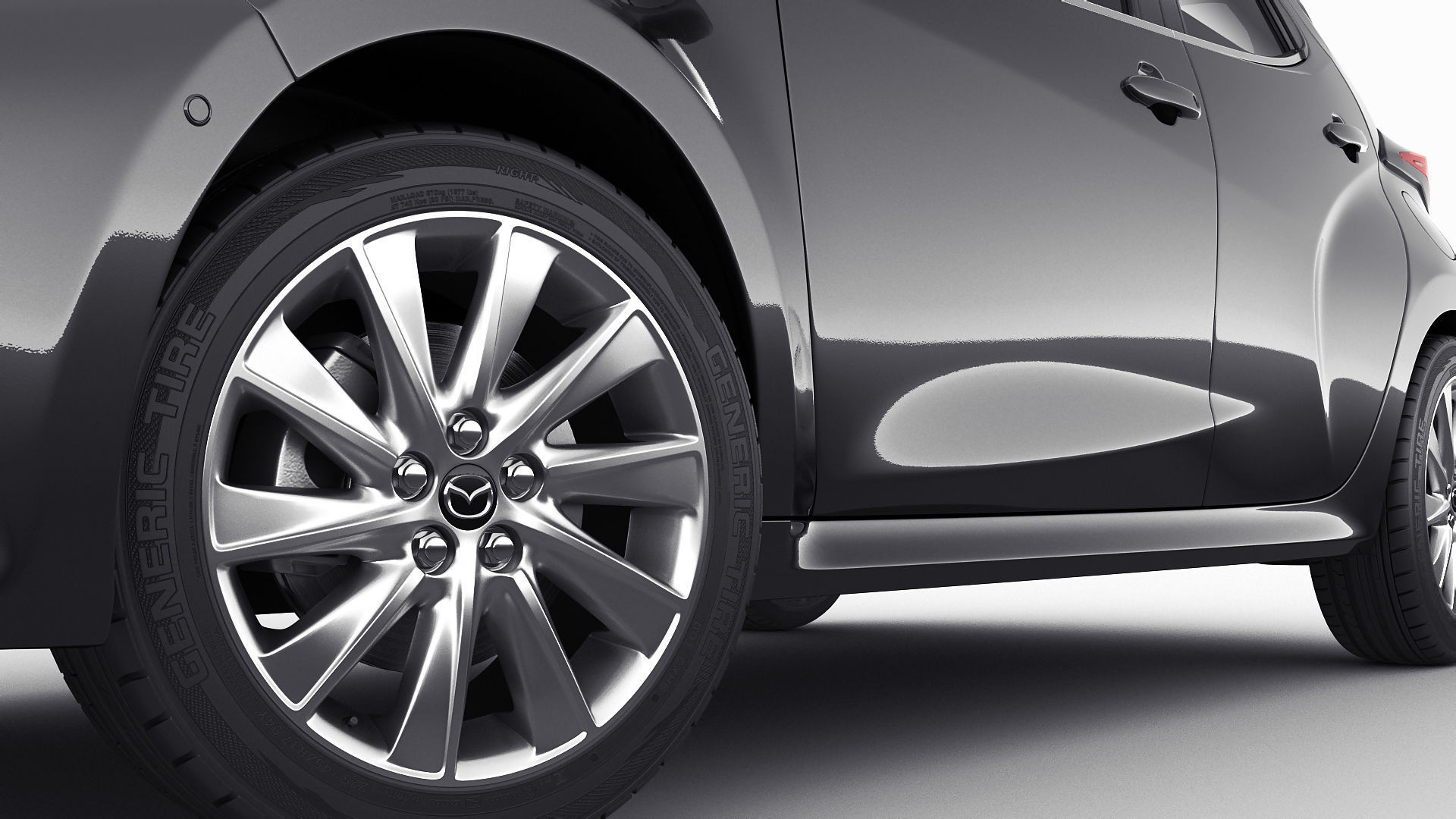 Mazda 2 hybrid 2022 3D model_12