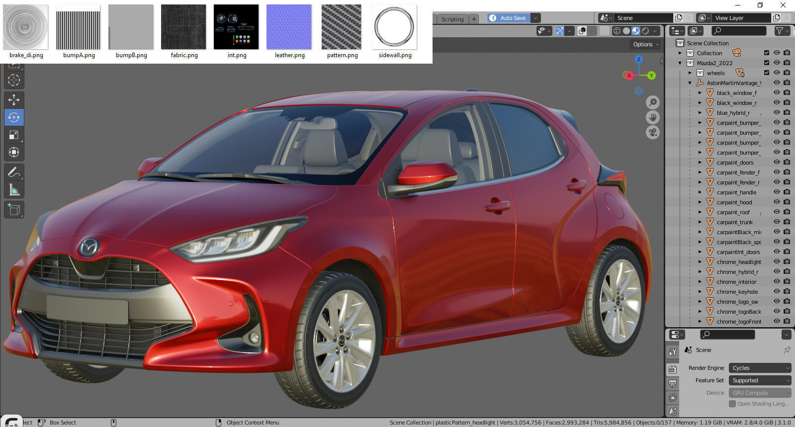 Mazda 2 hybrid 2022 3D model_31
