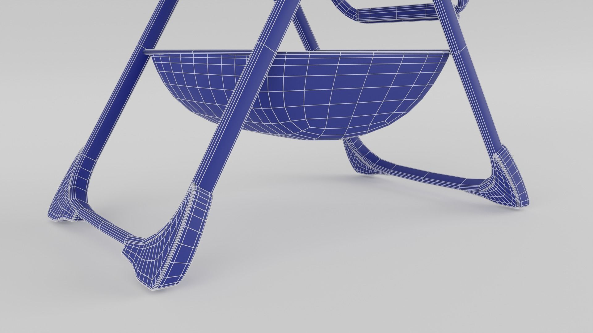 Joie Mimzy Snacker 2in1 High Chair for Babies K Low-poly 3D model_15