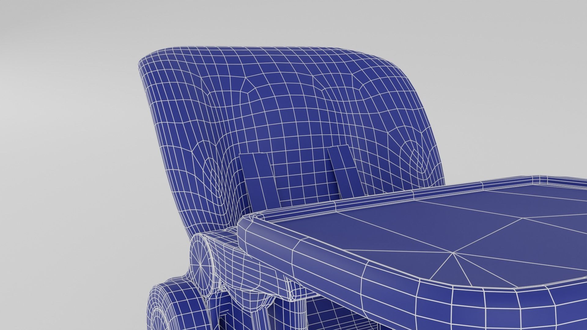 Joie Mimzy Snacker 2in1 High Chair for Babies K Low-poly 3D model_10