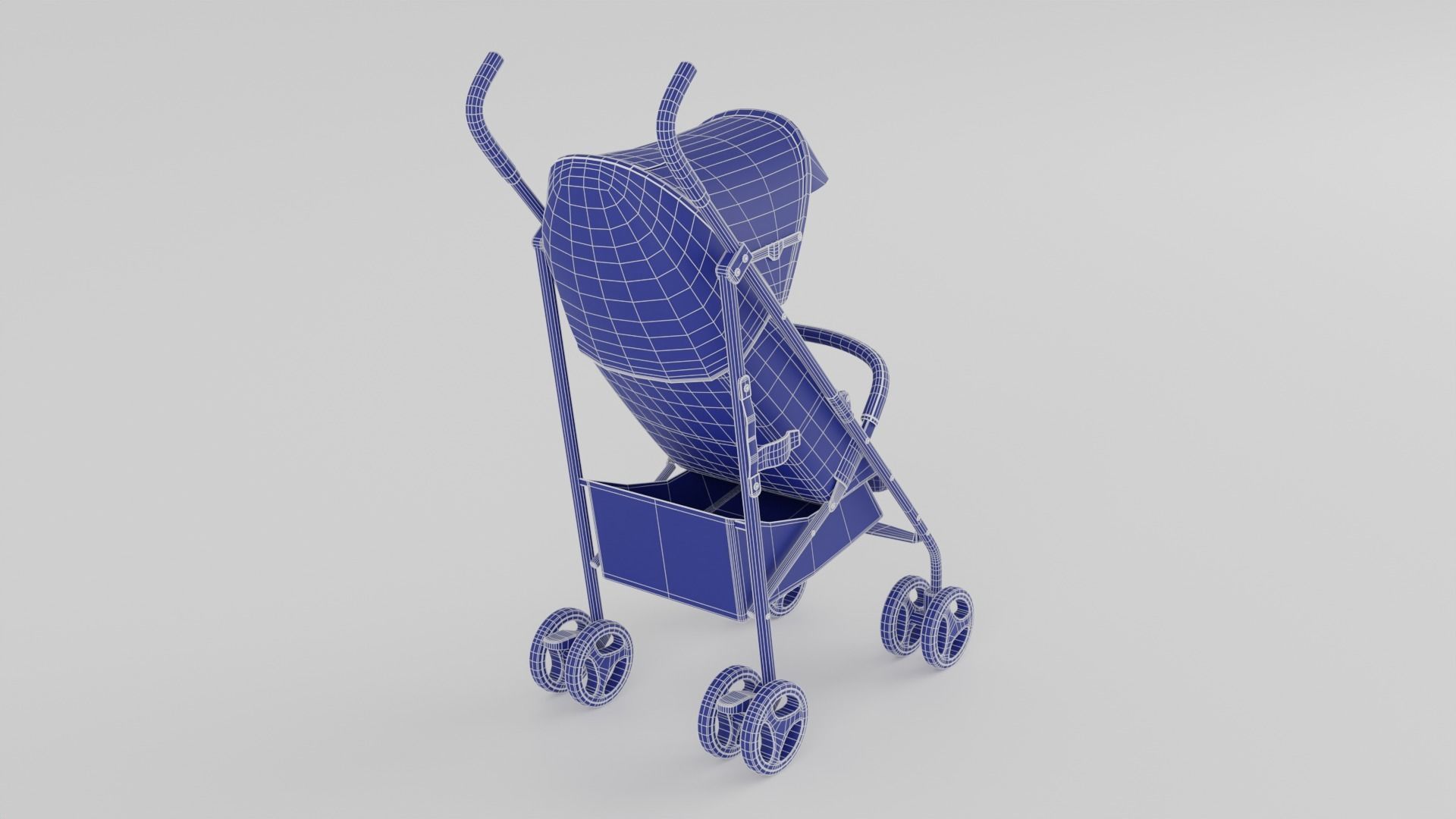 Joie Nitro LX Strollers for Babies Collection  S Low-poly 3D model_25