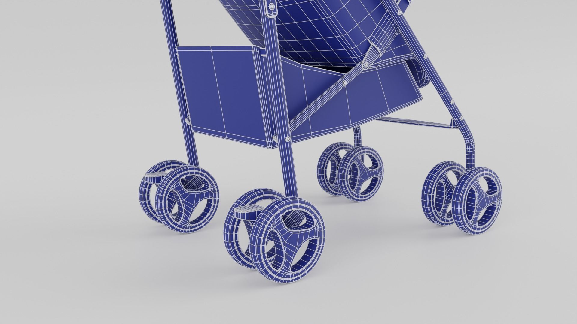 Joie Nitro LX Strollers for Babies Collection  S Low-poly 3D model_28