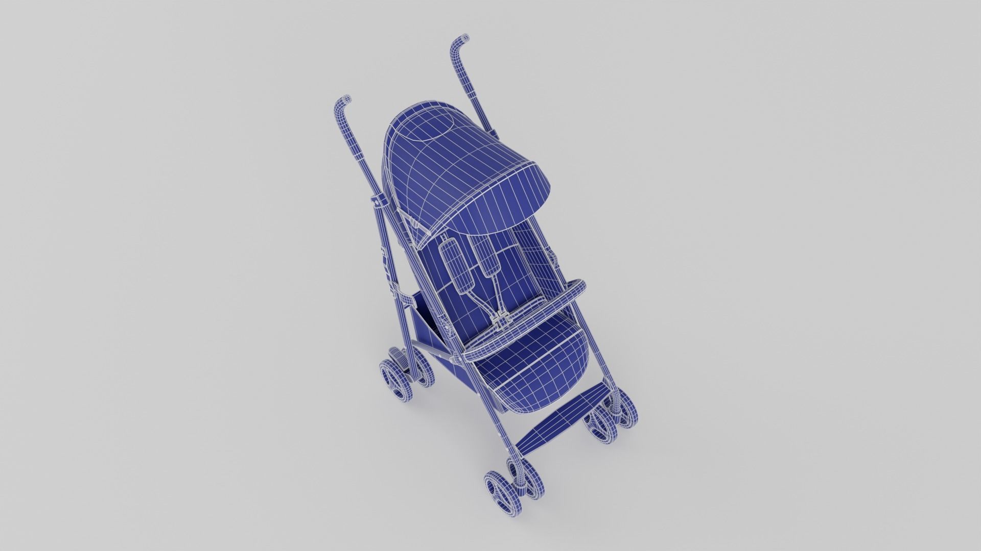 Joie Nitro LX Strollers for Babies Collection  S Low-poly 3D model_26