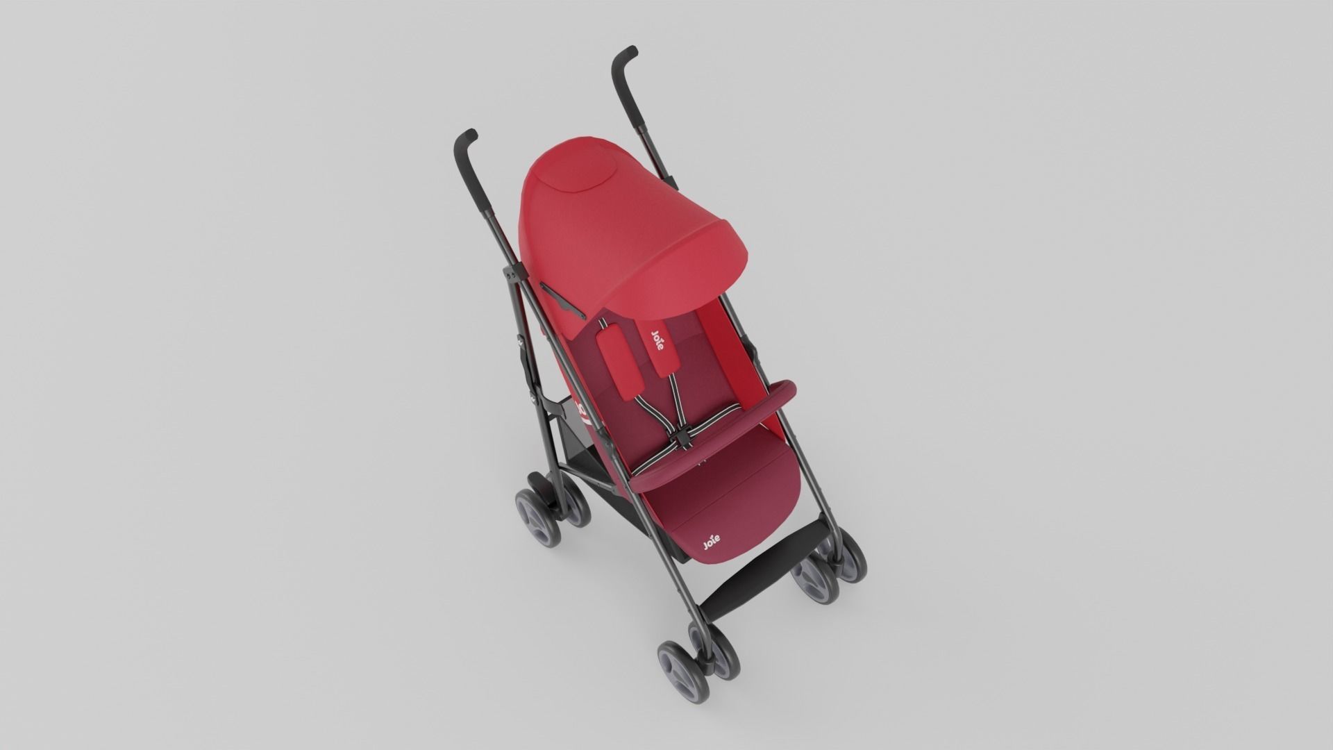 Joie Nitro LX Strollers for Babies Collection  S Low-poly 3D model_5